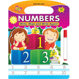 Write and Wipe Book - Numbers