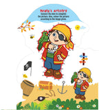 Step into the Pirates World - Activity and Colouring Fun Book