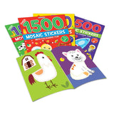 1500 Mosaic Stickers Books Pack - Set of 4 Books