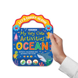 Ocean- Let's Carry-Along Activity, Colouring Book for Kids Age 3 -8 years (My Very Cute Activities Series)