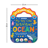 Ocean- Let's Carry-Along Activity, Colouring Book for Kids Age 3 -8 years (My Very Cute Activities Series)