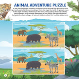 Wildlife Wonders Activity Book for Kids Age 5 -10 years