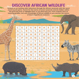 Wildlife Wonders Activity Book for Kids Age 5 -10 years