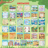 Wildlife Wonders Activity Book for Kids Age 5 -10 years