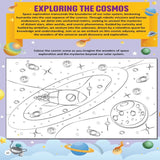 Solar System Exploration Activity Book for Kids Age 5 -10 years