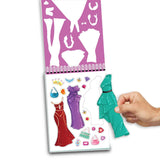 Style Studio Fashion Sketch Activity Book 2 for Girls Age 4-8 years– Creative Design Kit with Sticker Sheets, Stencil Sheets, Dressing Paper & Sketch Pages | Fun DIY Activity Book