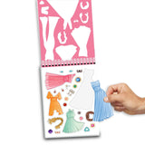 Style Studio Fashion Sketch Activity Book 1 for Girls Age 4-8 years– Creative Design Kit with Sticker Sheets, Stencil Sheets, Dressing Paper & Sketch Pages | Fun DIY Activity Book
