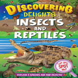 Insects and Reptiles Discovering Delights Flap Book for Kids Age 4 - 10 years