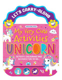 Unicorn- Let's Carry-Along Activity, Colouring Book for Kids Age 3 -8 years (My Very Cute Activities Series)