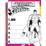 Superman Activity and Colouring Book