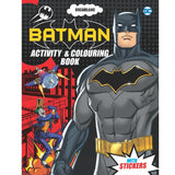 Batman Activity and Colouring Book