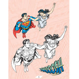 Superman Copy Colouring Book