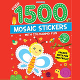 1500 Mosaic Stickers Book 2 with Colouring Fun  - Sticker Book for Kids