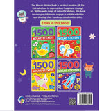 1500 Mosaic Stickers Book 4 with Colouring Fun  - Sticker Book for Kids