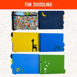 Berrybee Chalk it Doodles- Children's Activity Chalkboard Book-Portable