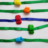 Vehicle Handmade Crayon Rakhi Set of 5 - Reusable Raksha Bandhan Rakhi for Kids