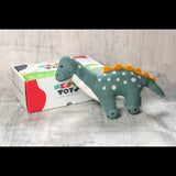 Dinosaur Plush Toy for Kids – Snuggly Knitted Cotton Soft Toy