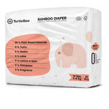 Bamboo Diaper Medium Size (5-8 kg ) | 25 Count (Pack of 1)