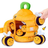Feel & Find Sensory Beehive Soft Baby Beehive with 5 Sensory Bees