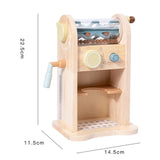 Wooden Coffee Machine for Kids