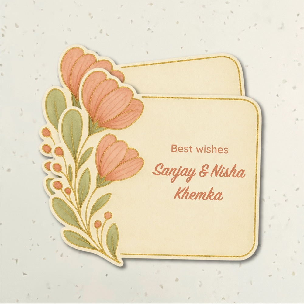 Adult Gift Tag (Shape) - Design 10