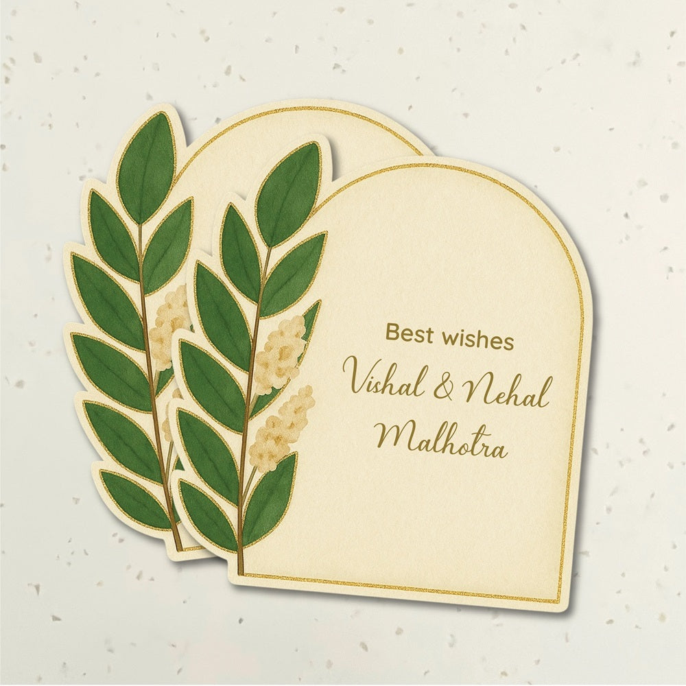 Adult Gift Tag (Shape) - Design 11