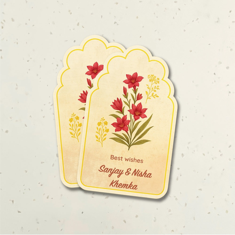 Adult Gift Tag (Shape) - Design 3