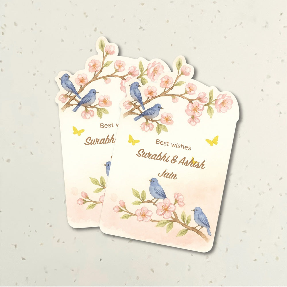 Adult Gift Tag (Shape) - Design 8