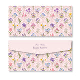 Money Envelope (Adult) - Pink Mixed Flowers