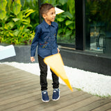 Aeroplane Embroidered Organic Cotton Shirt - Navy