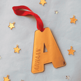 Alphabet Ornament - Gold