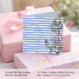 Personalised Gift Notecard - Anchored Wishes