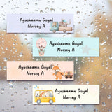 Waterproof Labels - Animal Racer