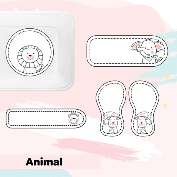 Mini Label Pack - Animal – Popup Kids