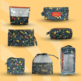 7 Piece Combo - Toiletries Organizer, Foldable Travel Kit, Medicine Kit, Multipurpose Travel Organizer