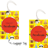 Luggage Tag - Animal Faces