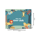 Personalised Gift Notecard - Animal Kingdom