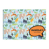 Personalized Sketchbook - Animal World