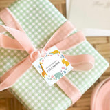 Gift Tag - Animal Wreath