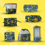 7 Piece Combo - Toiletries Organizer, Foldable Travel Kit, Medicine Kit, Multipurpose Travel Organizer