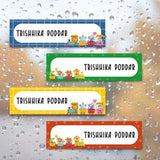 Waterproof Labels -Animals Fun Ride