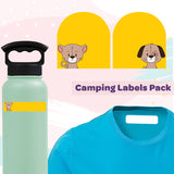 Camping Labels Pack - Animal