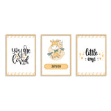 Doodle's Wall Frames - Baby Animals (Set Of 3) Style 2