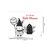 Personalised Gift Notecard - Autumn House