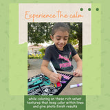 Velvet Colouring Posters - Colourful Health