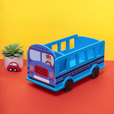 Bus Bookrack - Blue