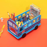 Bus Bookrack - Blue