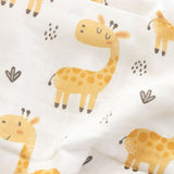 Baby Giraffe - Reversible Bib & Burpy Cloth Set