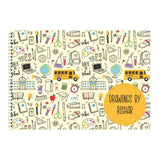 Personalized Sketchbook - Back to School