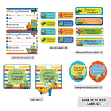 Back to School Label Sets - Transport